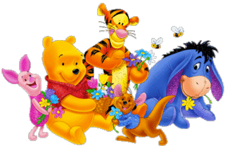 pooh STICKER