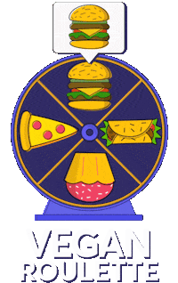 Go Vegan Fast Food Sticker by VEGCRAVER