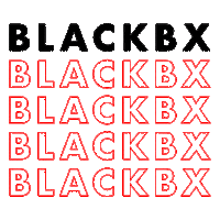 BlackBx fitness workout blackbox blackbx Sticker