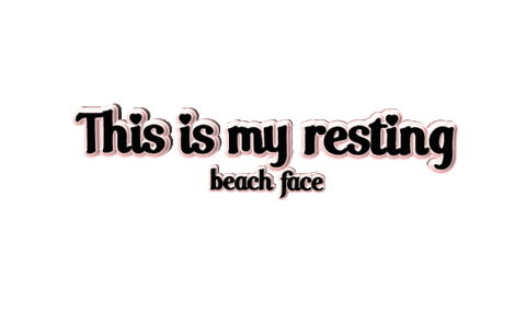 summer resting Sticker