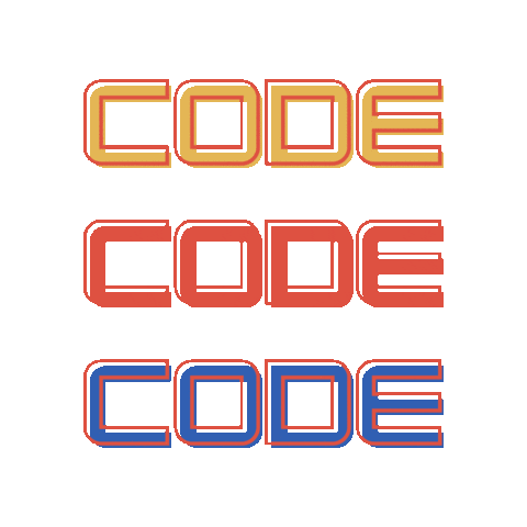 codificaed code tecnologia programming program Sticker