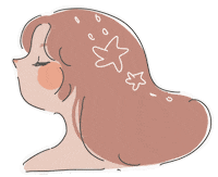 jijijulie_v girl beauty rainbow hair Sticker