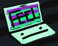 Glitch Computer GIF