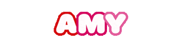 Name Amy Sticker