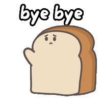Sad Wave Sticker by Tasty Toastys
