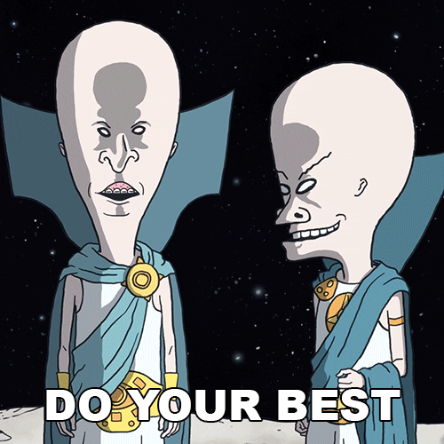 Do Your Best Beavis And Butthead GIF by Paramount+