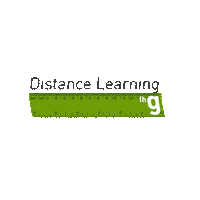 Studying Distance Learning Sticker by fhgesundheit