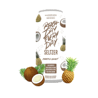 Pineapple Coconut Sticker by Beach Day Every Day
