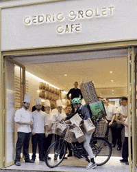 On My Way Delivery GIF by Cedric Grolet