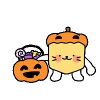 forcatofficial halloween 할로윈 사탕 forcat Sticker