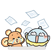 Stressed Work Sticker