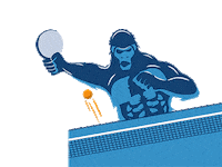 Table Tennis Sticker by Pekma PKN STAN