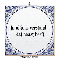 Humor Focus Sticker by Tegelspreuken.nl