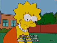 gesturing lisa simpson GIF