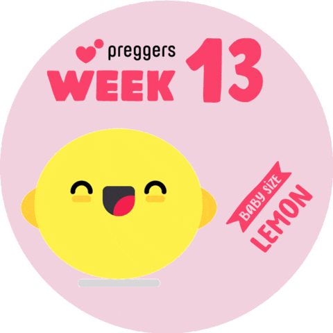 Baby Lemon Sticker by Preggers