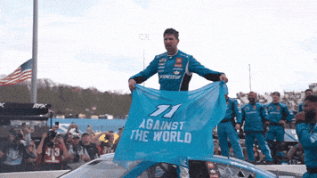 Denny Hamlin Celebration GIF by NASCAR