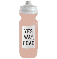 Water Bottle Pink Sticker by Mettle Cycling