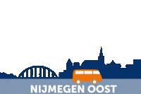 Nijmegenoost Sticker by Kolmeijer nijmegen