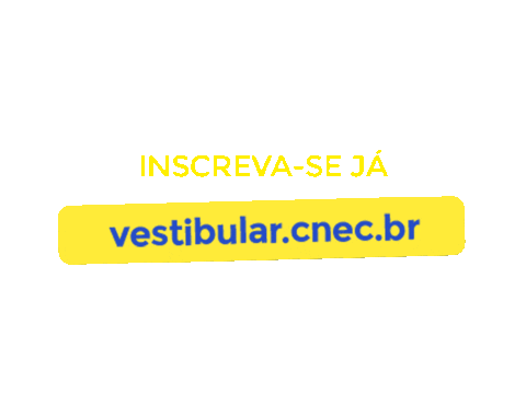 Vestibular Sticker by Sistema de Ensino CNEC