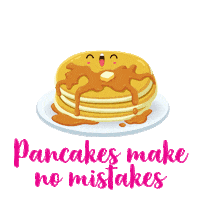 telekomromania food restaurant dessert pancakes Sticker