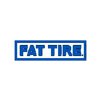 Fat Tire Sticker by New Belgium Brewing