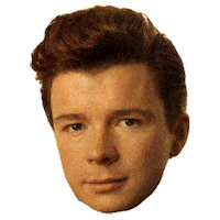 rick astley 80s GIF