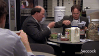 Dwight Eats Like an Animal