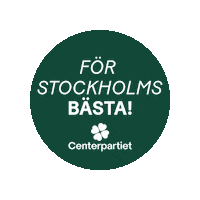 Stockholm Sticker by Centerpartiet