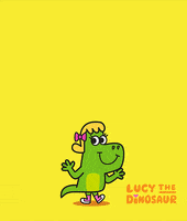 Dinosaur Love GIF by joeyahlbum