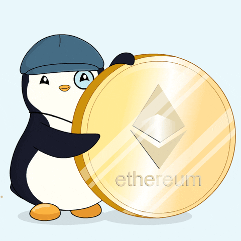 Crypto Penguin GIF by Pudgy Memez