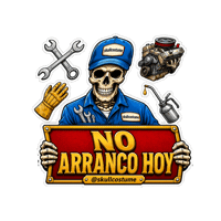 Skull Empezar Sticker