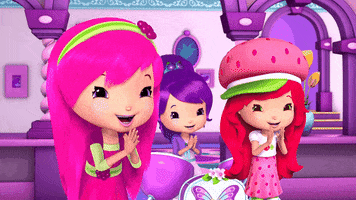 Happy Well Done GIF by Strawberry Shortcake