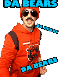 Chicago Bears Dance Sticker