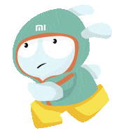 bunny running Sticker by XiaomiEspana
