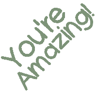 TakeRootsPR green you are amazing youre amazing stephanie gillis-paulgaard Sticker