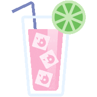 Ice Cubes Party Sticker by tunnel23