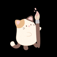 Cat Artist GIF by NICI GmbH