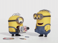 Gay Minions GIF
