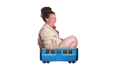 humorkulten tunnelbana tuben tubengenomlivet humorkulten Sticker