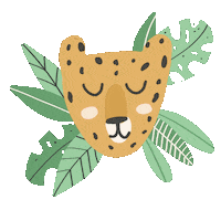 Fun Leon Sticker by La Agencia Rosa