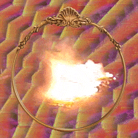 flavisamurai fire vhs mirror visuals GIF