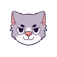 caffeinehug cat sticker mad pet Sticker