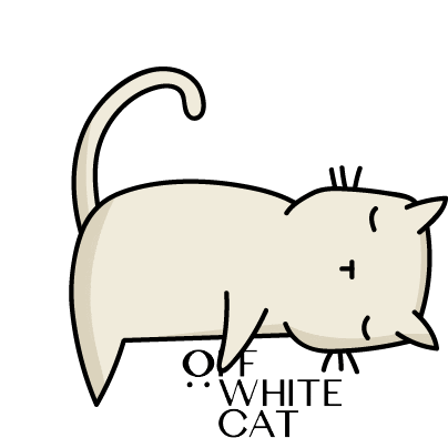 offwhitecat giphyupload cat gato miau Sticker