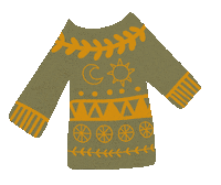 ClapotisSauvage winter sun fall moon Sticker