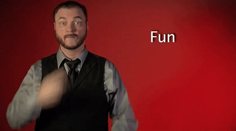sign language fun GIF by Sign with Robert