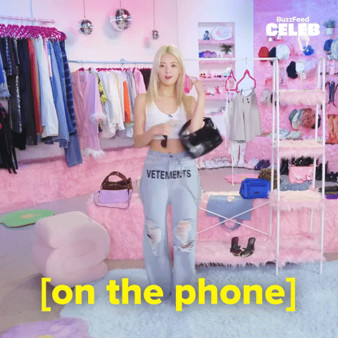 On the phone