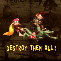 1jps gaming 90s dk snes GIF