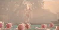music video swimming GIF