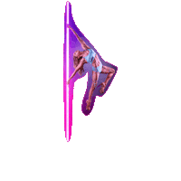 Light Saber Pole Sticker by wonderlandpole
