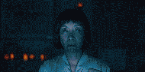 Gif of various incarnations of Michelle Yeoh in 'Everything Everwhere All At Once'